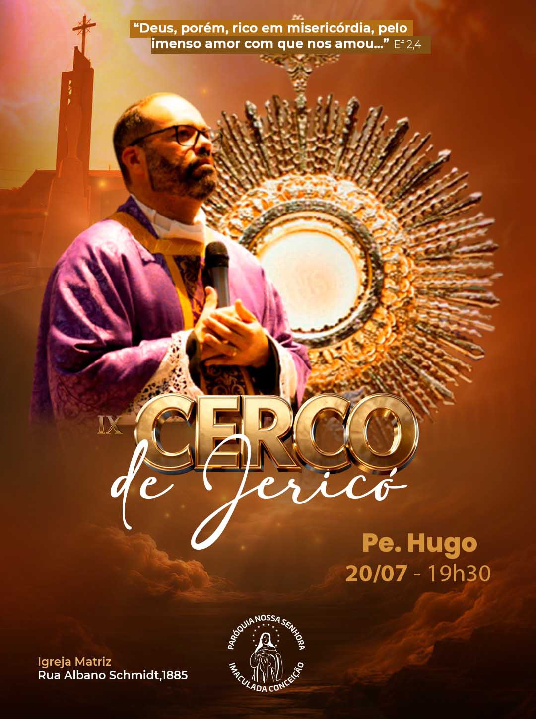 Cerco de Jericó - Pe. Hugo - 20/07